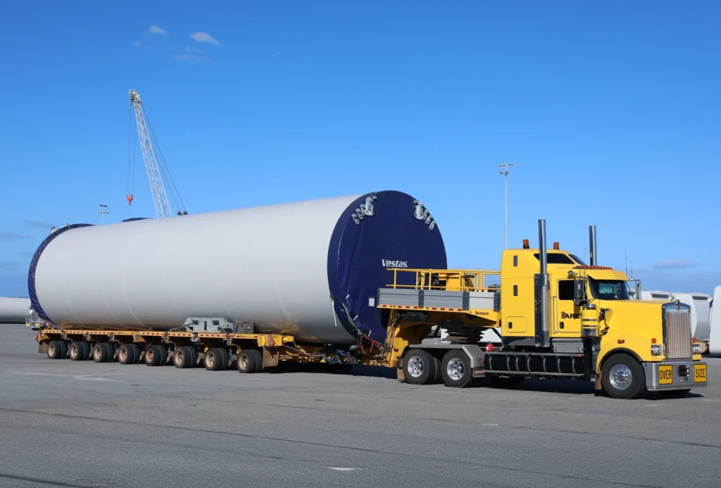 Expect Delays: Oversize Loads Travelling Perth to Warradarge